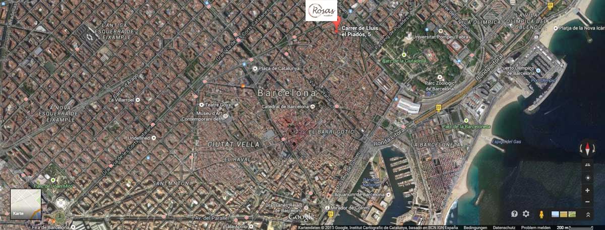 Stadtplan - Barcelona - Google Maps